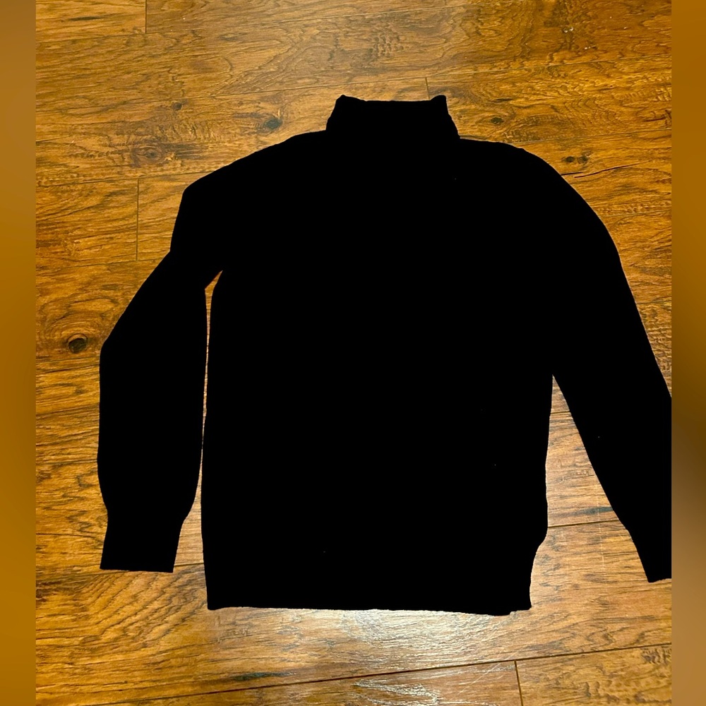 H&M Black Turtleneck Sweater for Men